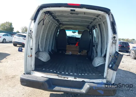 2014 Chevrolet Express G1500 Work Van из США, поврежденный, VIN 1GCSGAFX9E1110206